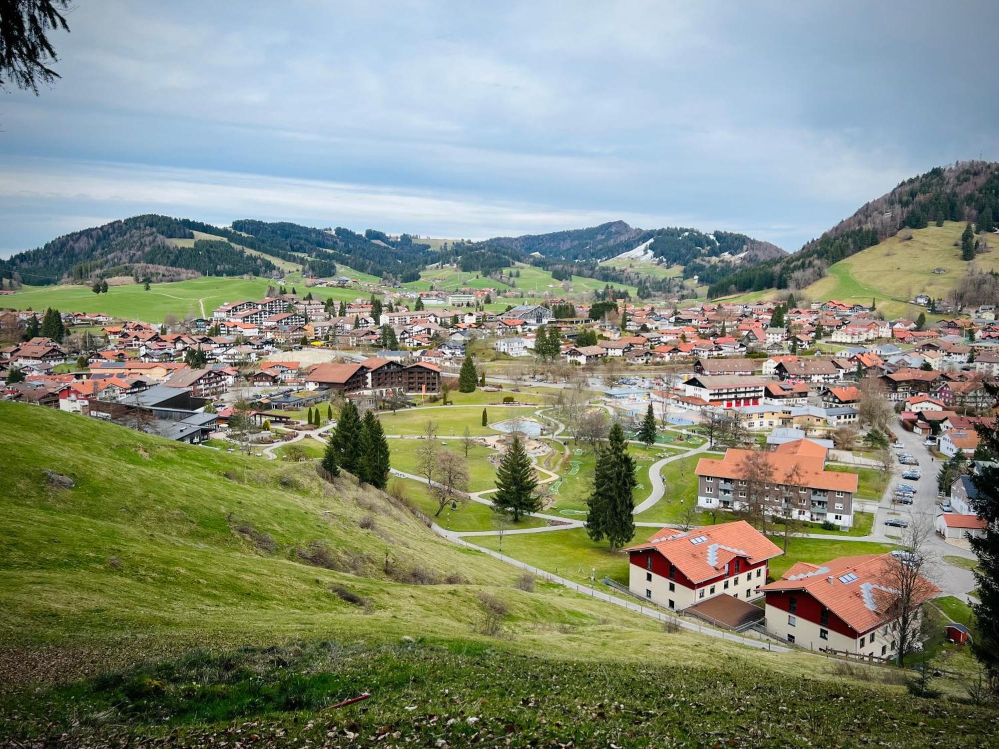 Ferienwohnung Sonneck Oberstaufen Buitenkant foto