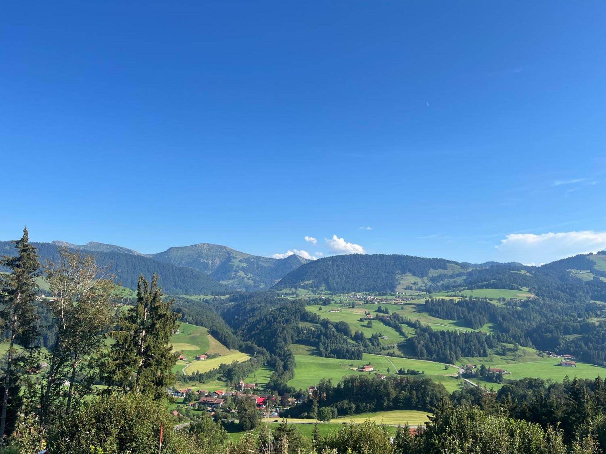Ferienwohnung Sonneck Oberstaufen Buitenkant foto