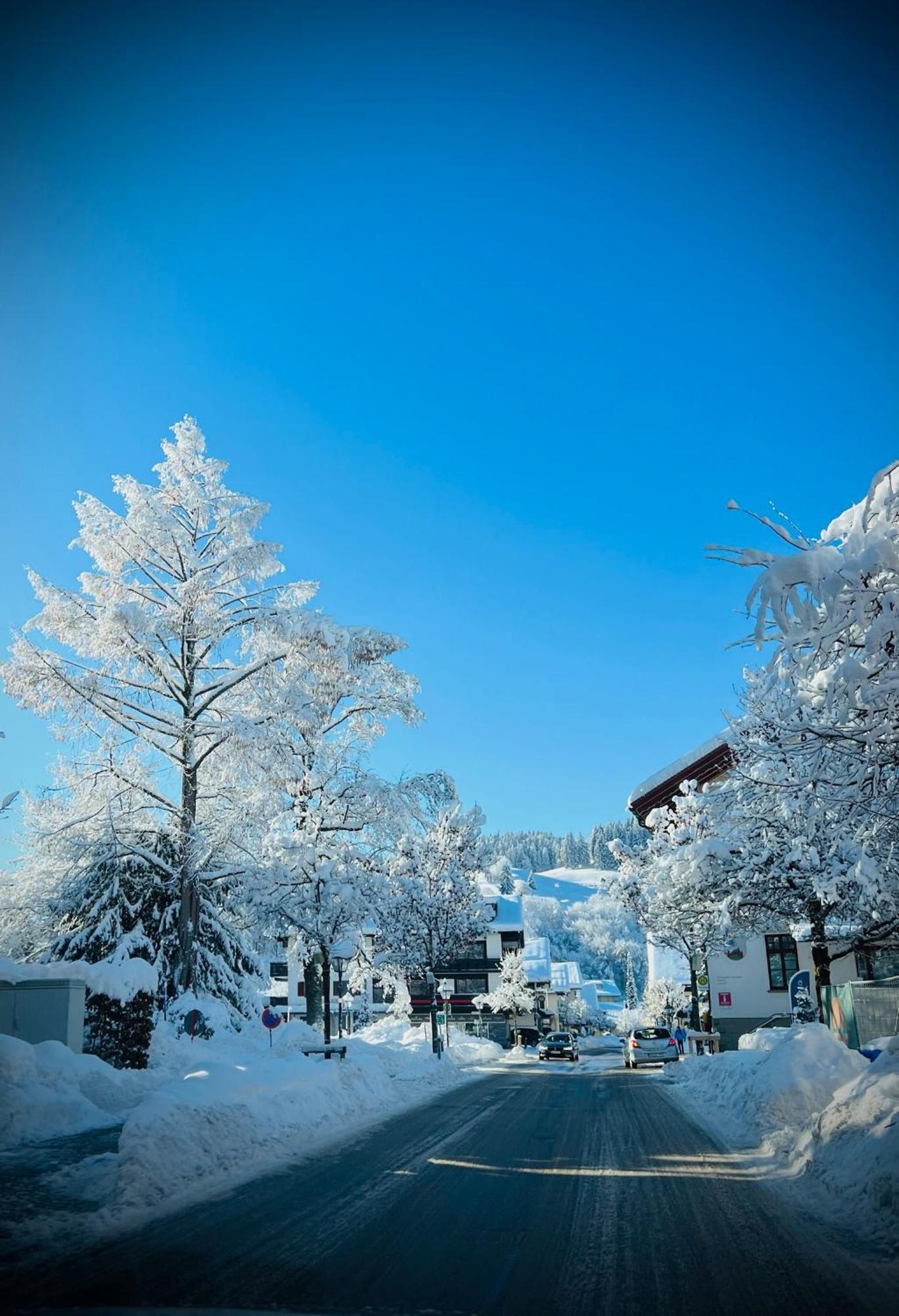 Ferienwohnung Sonneck Oberstaufen Buitenkant foto